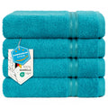 Hammetex Bathrobe 100% Cotton Unisex for Men and Women Quality 400 g/m² Quality Soft Absorbent Terry Towelling Bathrobe for Couples with Pockets - image 1