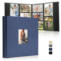 DazSpirit 1000 Pockets Photo Album 6x4 - Large Linen Slip-In Memory Book