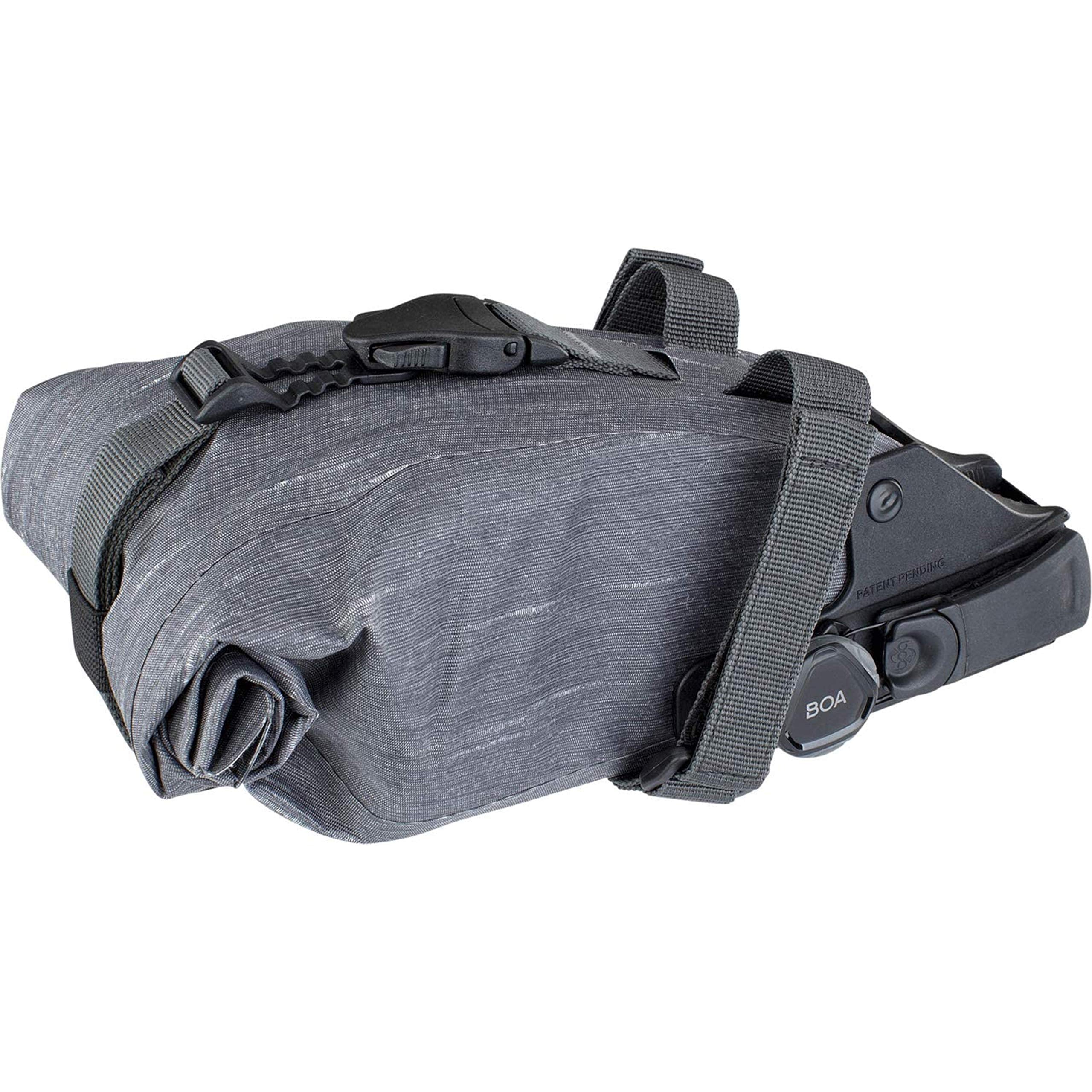 EVOC Seat Pack BOA – Waterproof Bike Saddle Bag, Size M, 2L - Carbon Grey