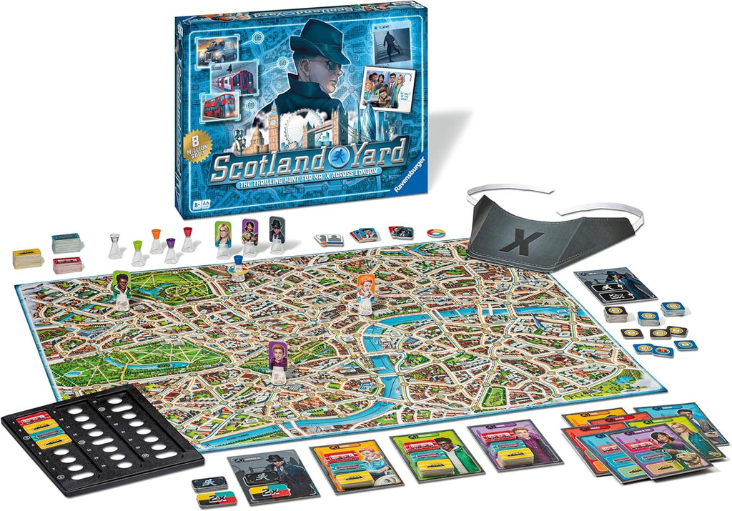 Ravensburger Scotland Yard Board Game – Family Strategy Detective Game