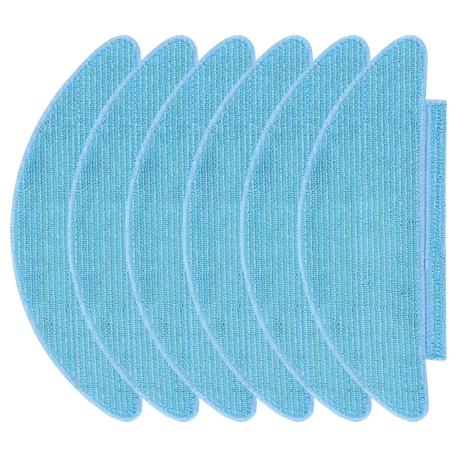 NUHFUFA 6-Pack Washable Microfiber Mop Pads for Lubluelu SL60D SG60 SL61