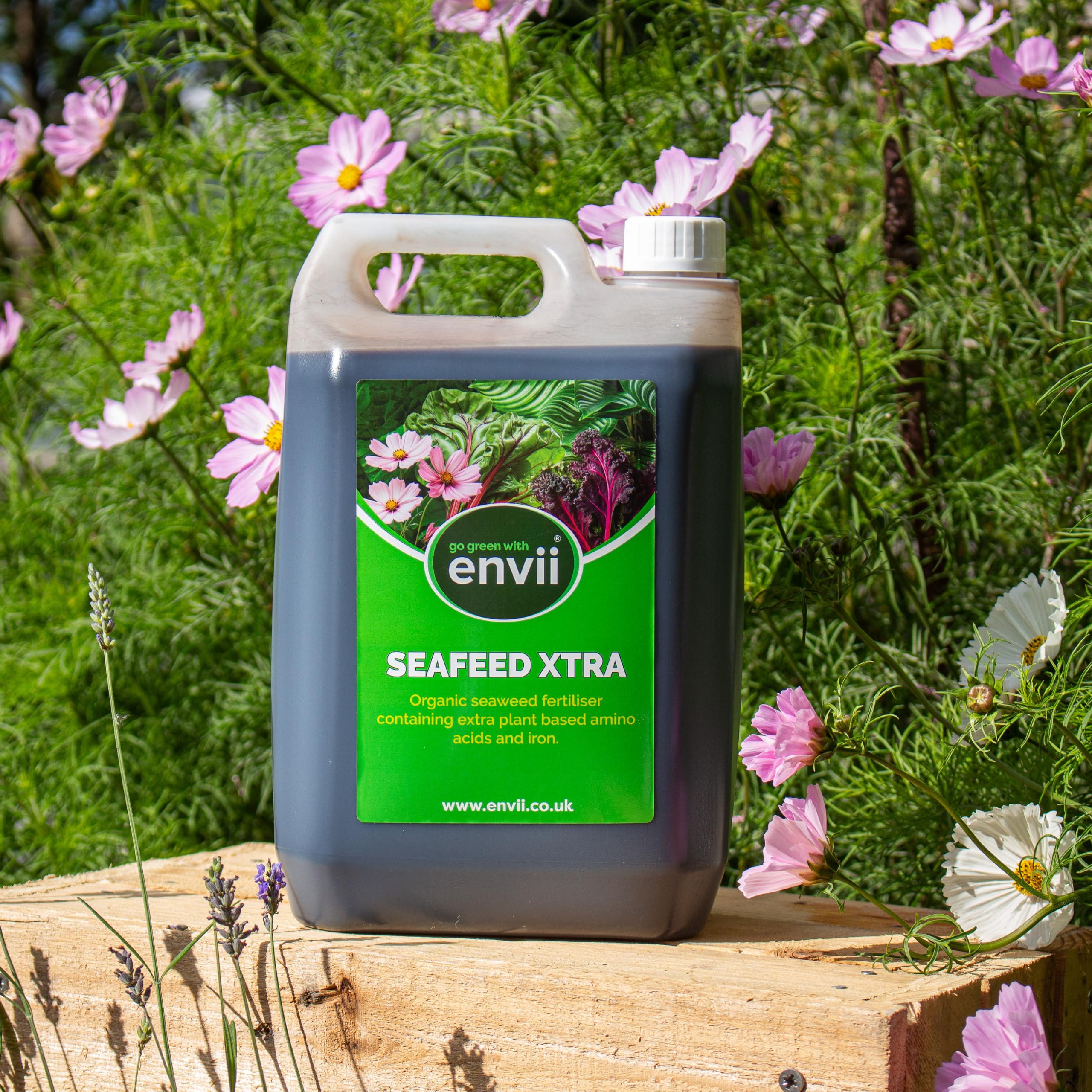 Envii SeaFeed Xtra | Organic Liquid Seaweed Fertiliser for All Plants
