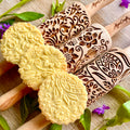 3-Piece Kids Mini Embossed Rolling Pin Set – Beech Wood Patterns