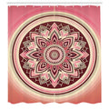 Abakuhaus Boho Mandala Shower Curtain | Waterproof Fabric – 175 x 200 cm