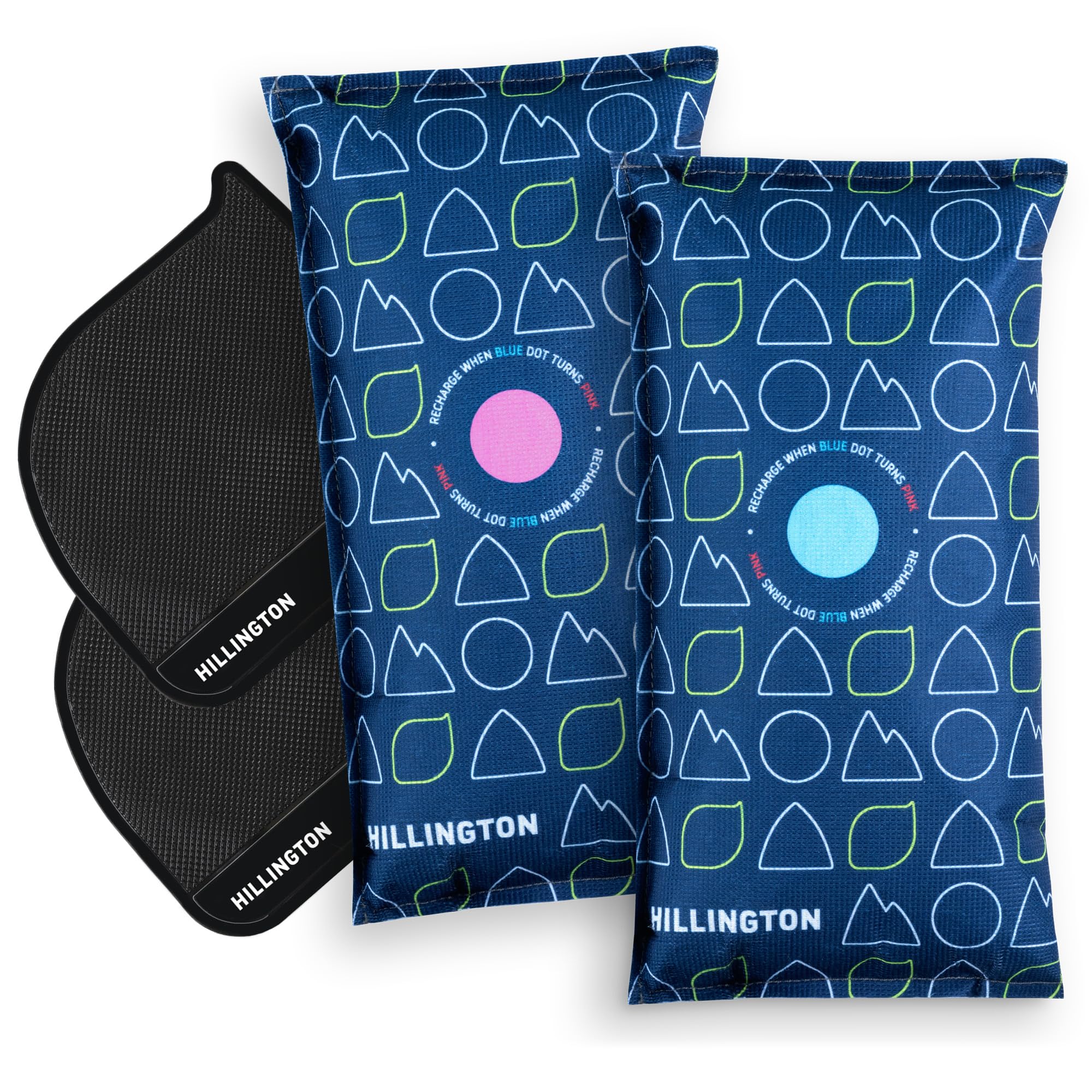 Hillington Car Dehumidifier Bag 1kg 2-Pack | Reusable Moisture Absorber