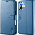 TUCCH iPhone 17 Wallet Case - RFID Blocking PU Leather Folio Cover