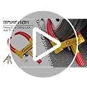 MAIKEHIGH Heavy Duty Wheel Clamp – Universal Anti-Theft Lock with 3 Keys