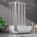 Ecooe EVA Shower Curtain – 3D Rhombus Waterproof & Mildew Resistant