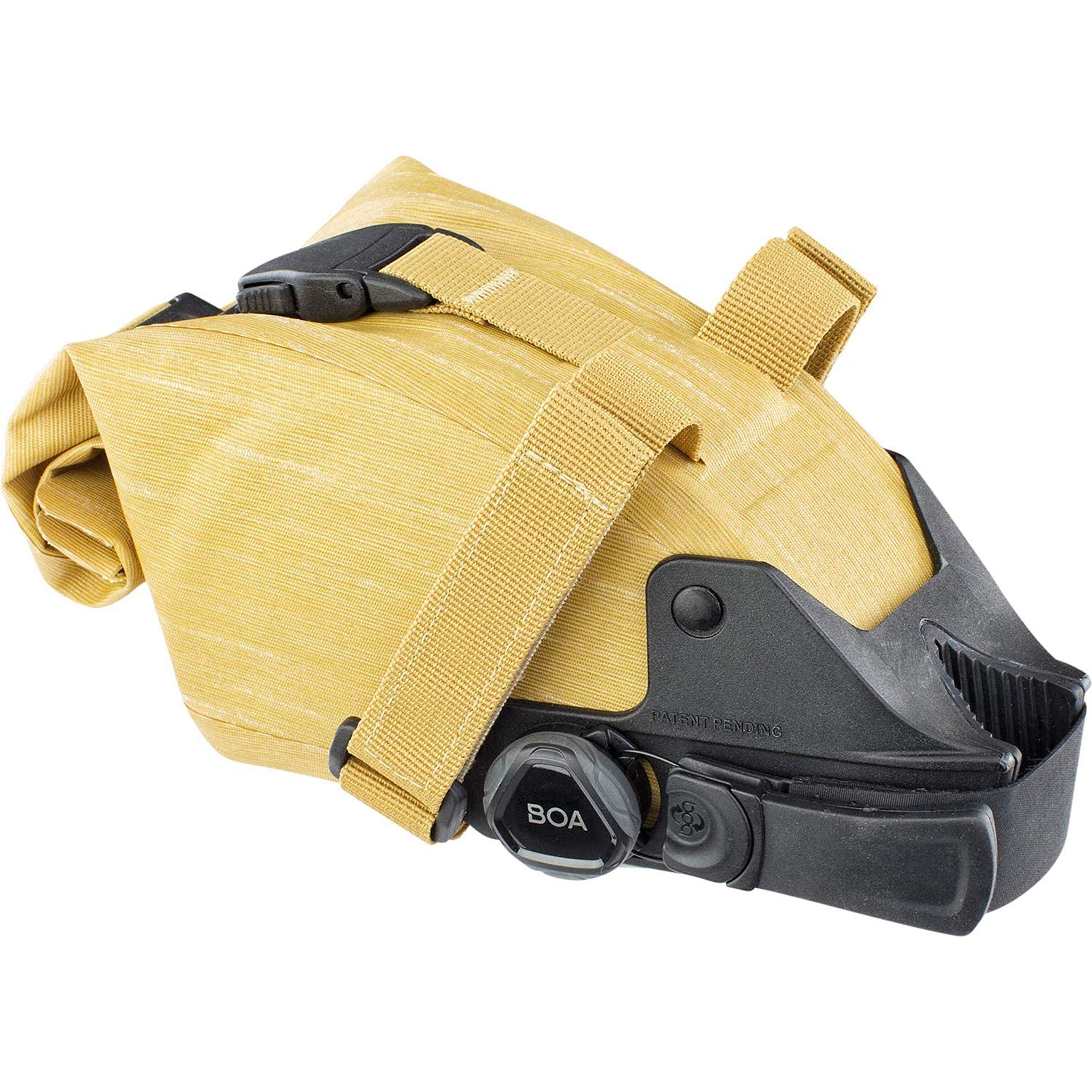 EVOC Seat Pack BOA L - 3L Waterproof Bike Saddle Bag | Clay Yellow