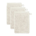 Möve Superwuschel Wash Mitt | 100% Premium Cotton | Natural | Set of 3