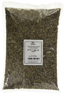 Old India Cracked Black Pepper 6 Mesh – Bulk Gourmet Seasoning 1kg