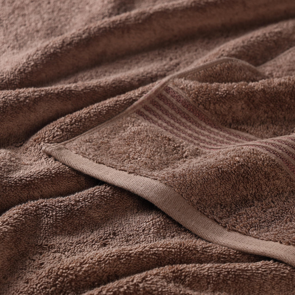 Superior, Cotton, Mocha, 6 Piece Towel Set - image 4