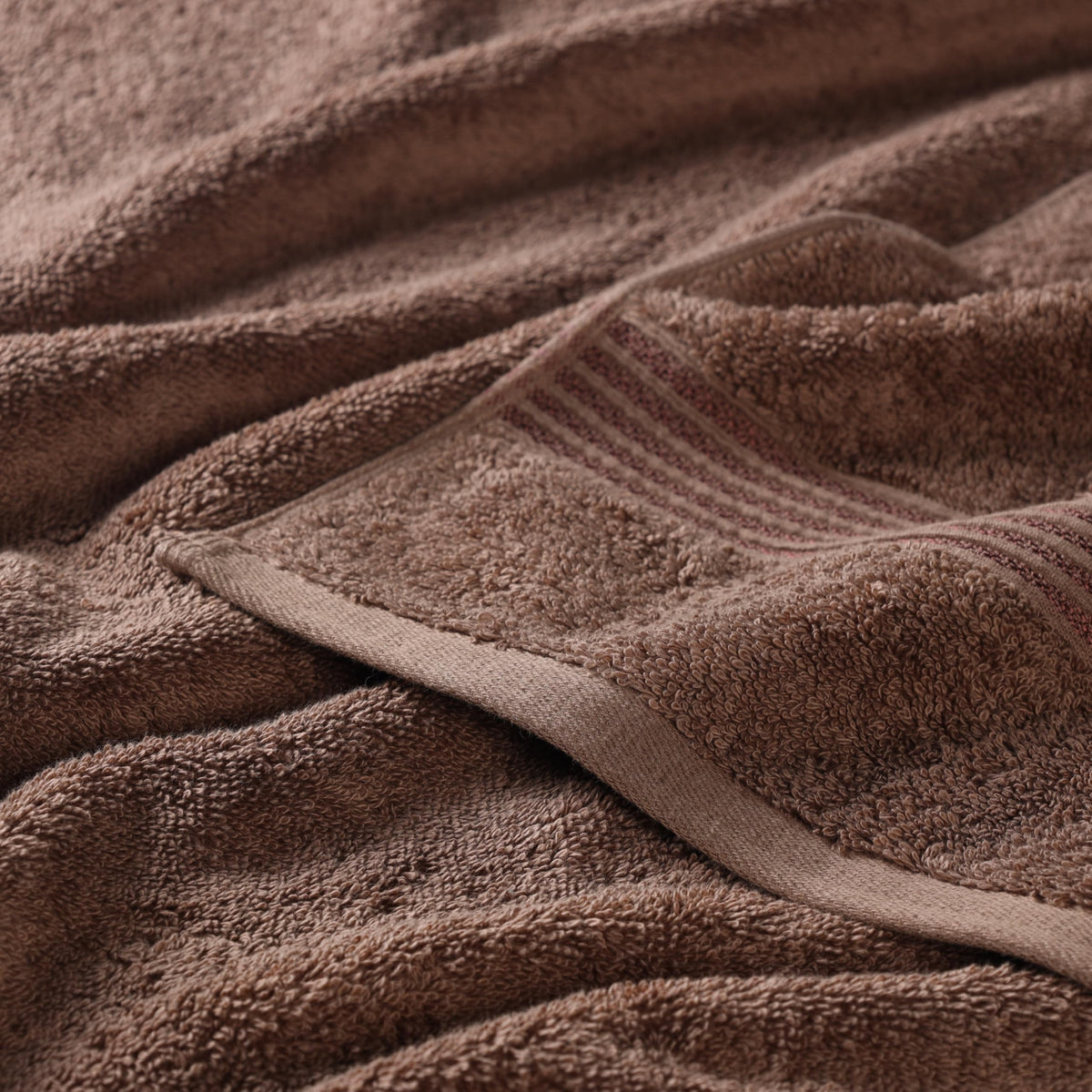 Superior, Cotton, Mocha, 6 Piece Towel Set - image 4