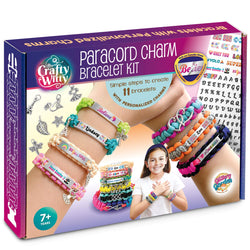 Paracord Bracelet Making Kit with Charms - DIY Craft for Kids
