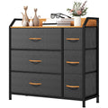 YITAHOME 6-Drawer Fabric Dresser | Sturdy Steel Frame Storage Chest