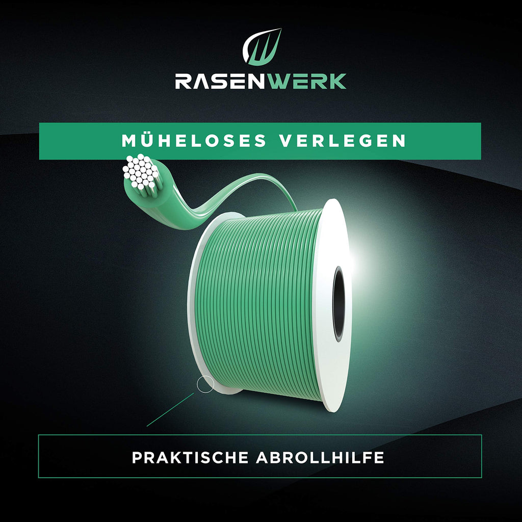 RASENWERK Universal Perimeter Wire for Robotic Mowers – Tinned Copper – 250m