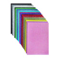 Jtnohx Glitter Felt Sheets – 20pcs Stiff Fabric Squares for DIY Crafts