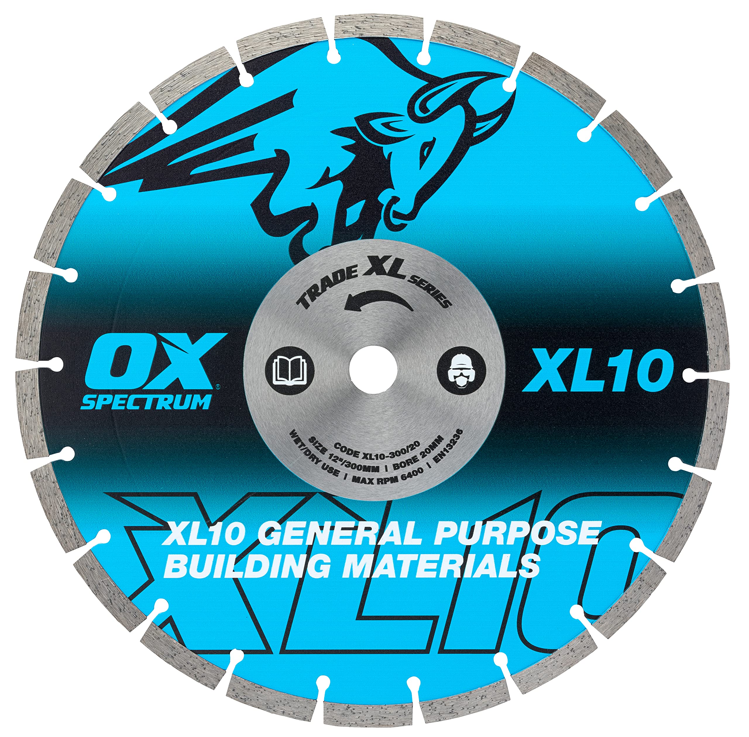 OX Trade XL-10 Segmented Diamond Blade | 230mm General Purpose Blade