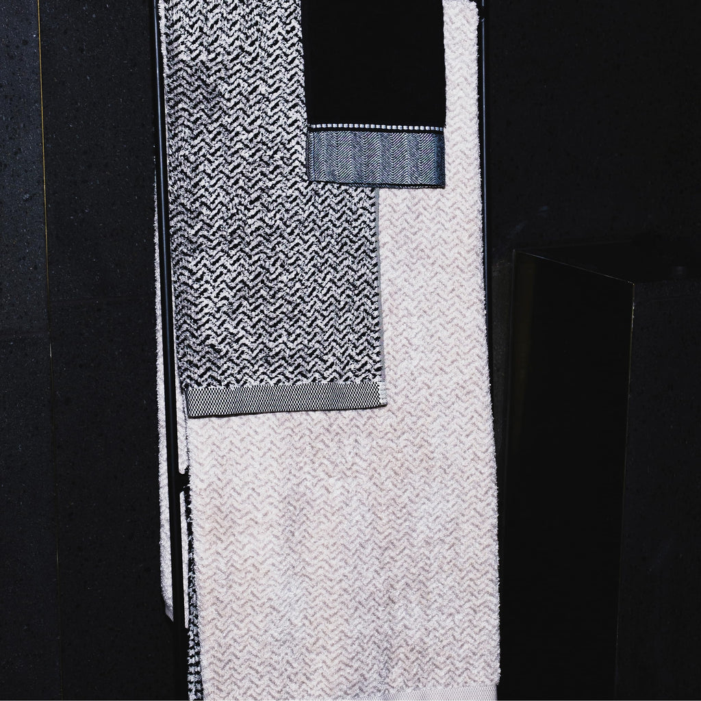 möve Bath Towel, 85% Baumwolle / 10% Viskose aus Bambus-Zellstoff / 5% Leinen Cashmere, 80 x 150 cm