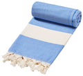 Sowel XXL Hammam Beach Towel | 100% Cotton Quick Dry – Blue, 100x200cm