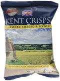 Kent Crisps Ashmore Cheese & Onion Gourmet Potato Snacks - 20 x 40g
