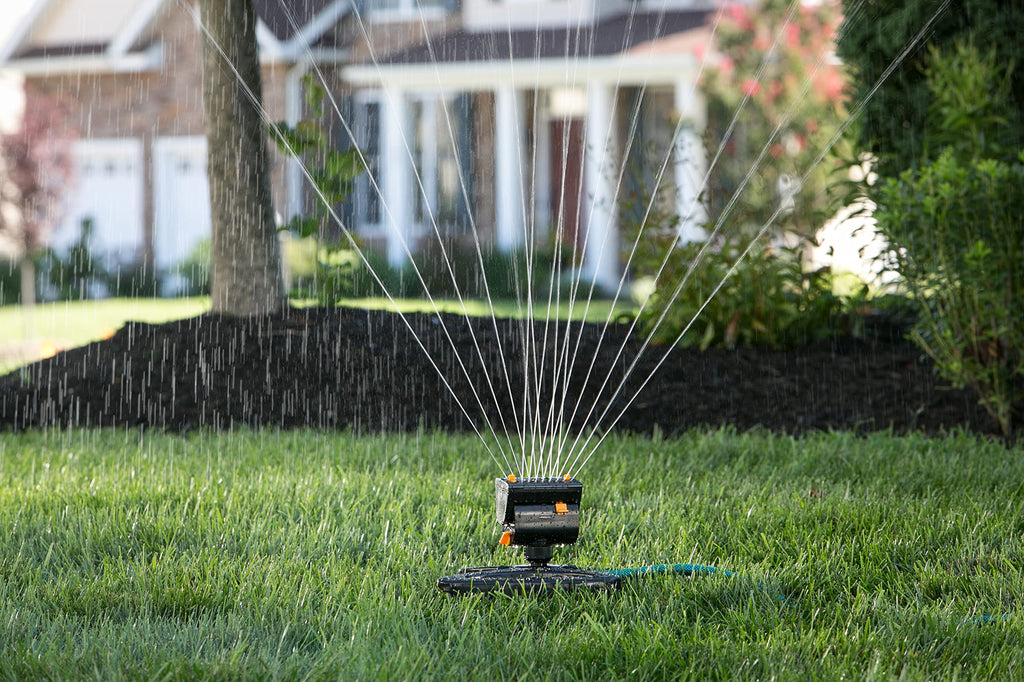Melnor MiniMax Turbo Oscillating Sprinkler | 4000 sq. ft. 4-Way Adjustable