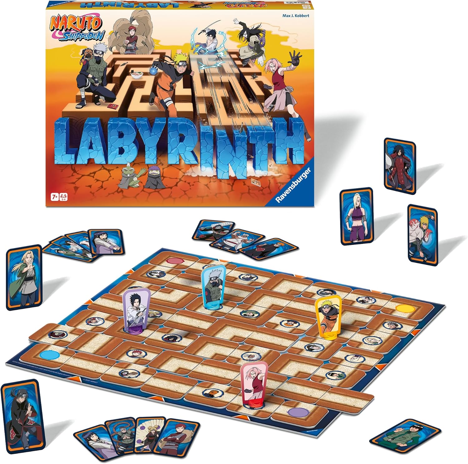 Ravensburger Naruto Shippuden Labyrinth Family Strategy Board Game