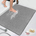 MACUNIN Extra Large Non-Slip Shower Mat | 80x100cm Loofah Foot Scrubber