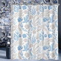 Lerores Shell Shower Curtain – 180x200cm Anti-Mould Waterproof Polyester