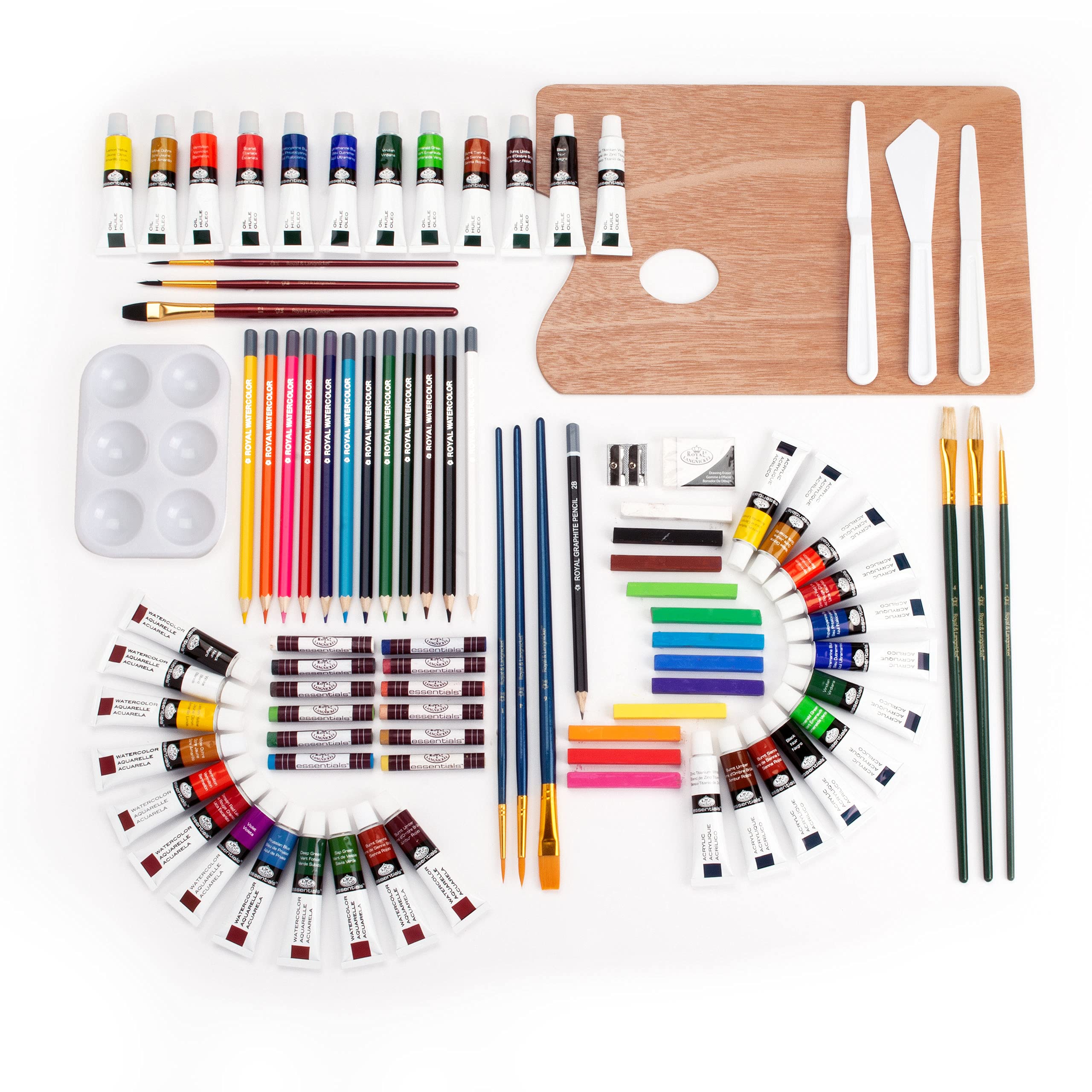 Royal & Langnickel All Media Artist Set with Portable Easel – 104 Piece