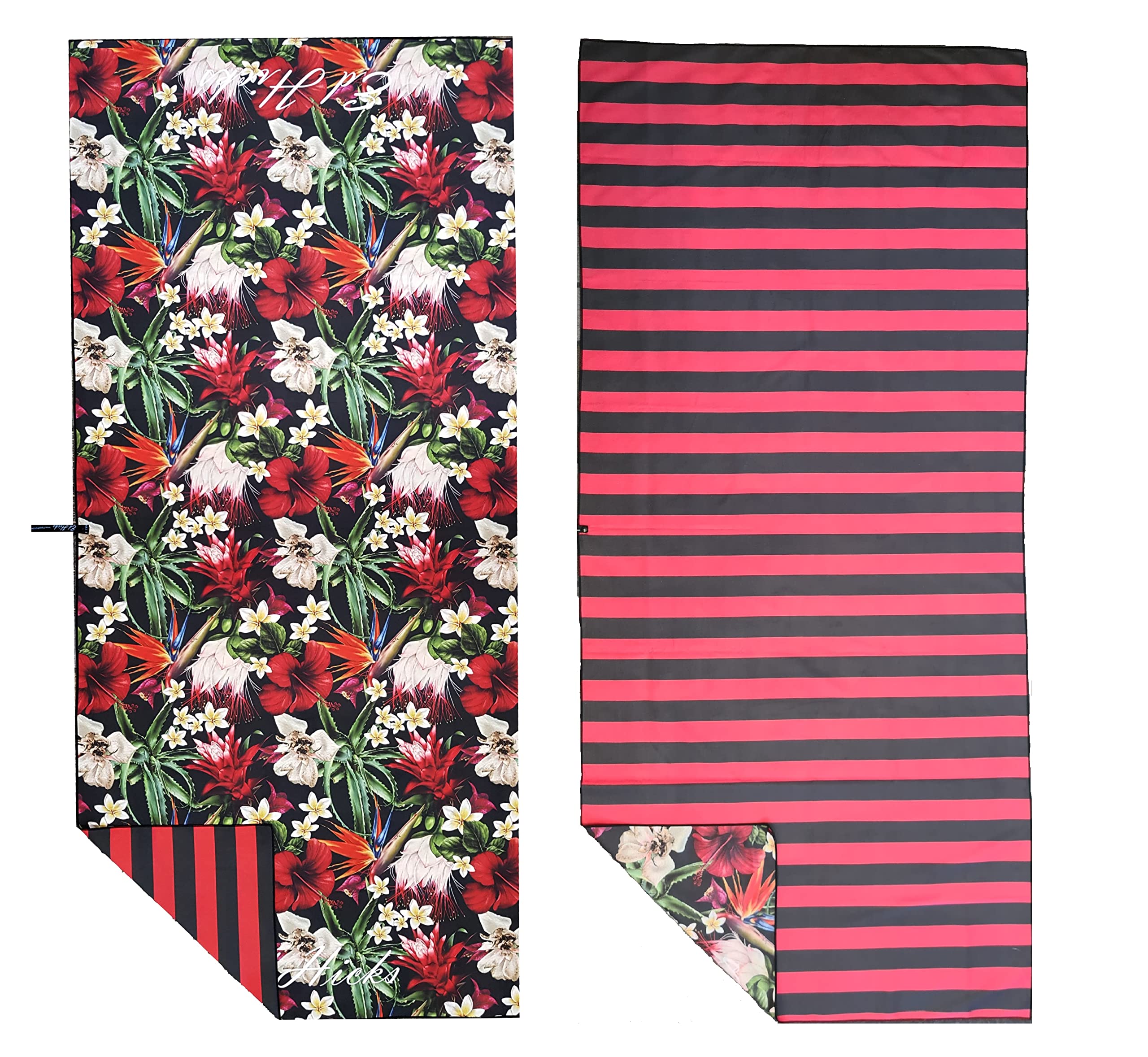 Ed Hicks XXL Microfibre Beach Towel – Sand Free Quick Dry 200x90cm