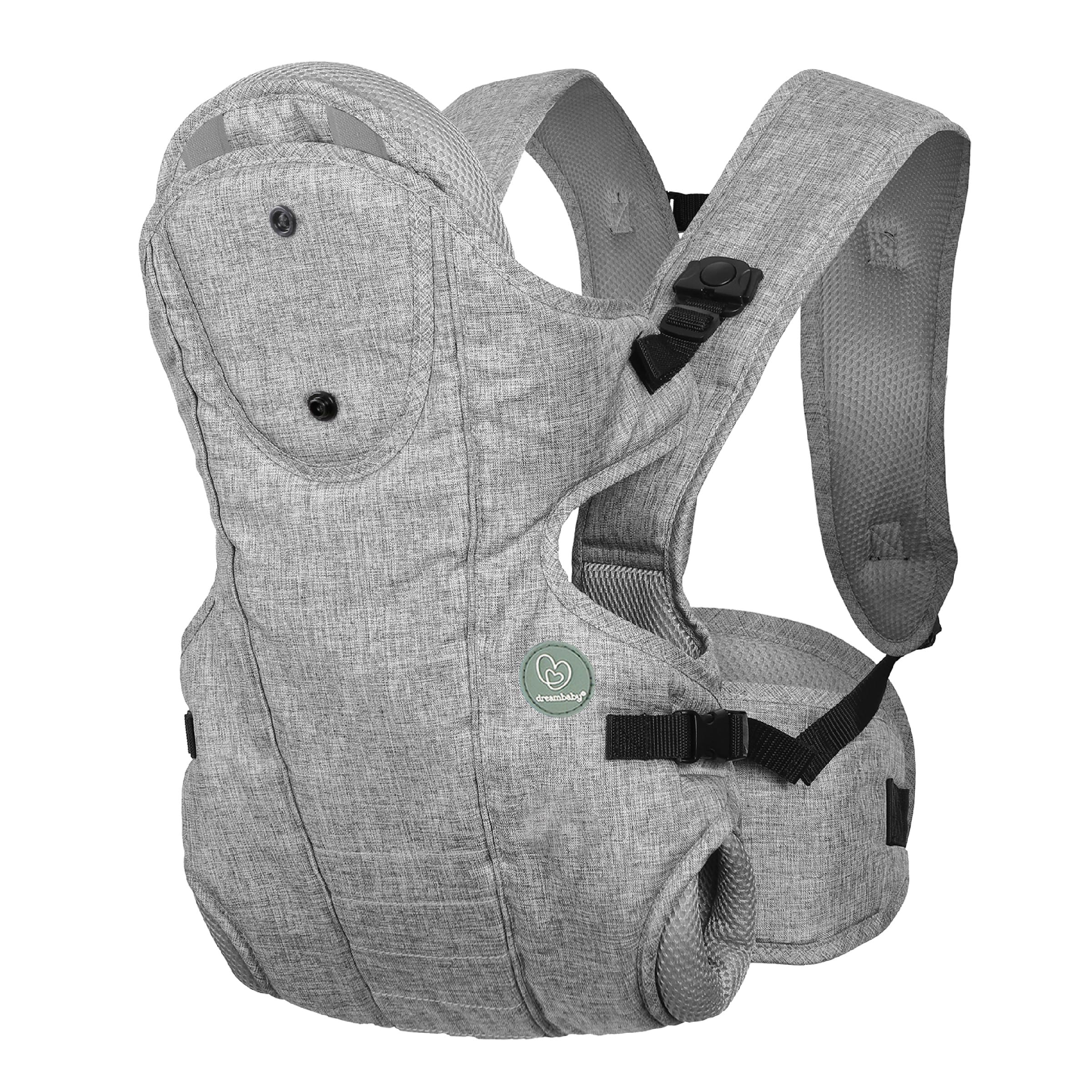 Dreambaby Oxford 3-in-1 Baby Carrier – Ergonomic Hip Healthy Design