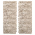 SKL Home CloudSoft Cotton Hand Towel Set | 2-Piece 600 GSM Oatmeal