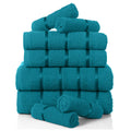 GC Gaveno Cavailia 8-Piece Egyptian Cotton Towel Bale Set - Teal