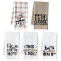 R HORSE 5Pcs Funny Kitchen Dish Towel Set Absorbent Quick Dry Cloth - image 1
