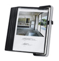 Tarifold ES 714517 – A4 Wall Display for VEO Catalogues with 10 PVC Sleeves, Black