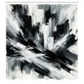 Abakuhaus Abstract Art Shower Curtain | Waterproof Fabric – 175 x 200 cm