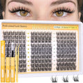 Ruairie Manga Cluster Lashes Kit | 180pcs Natural Wispy Individual Lashes