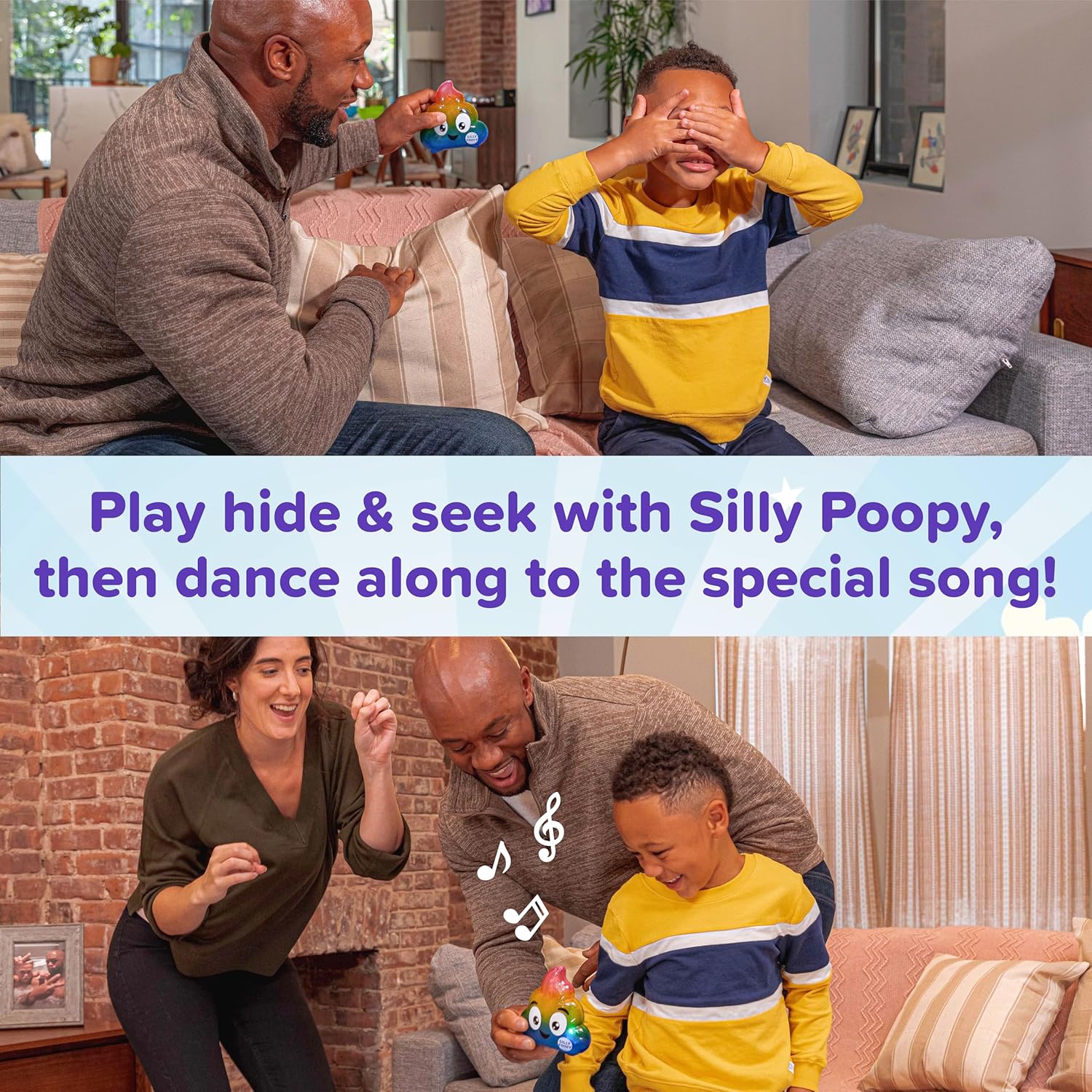 What Do You Meme? Silly Poopy's Hide & Seek Interactive Musical Toy