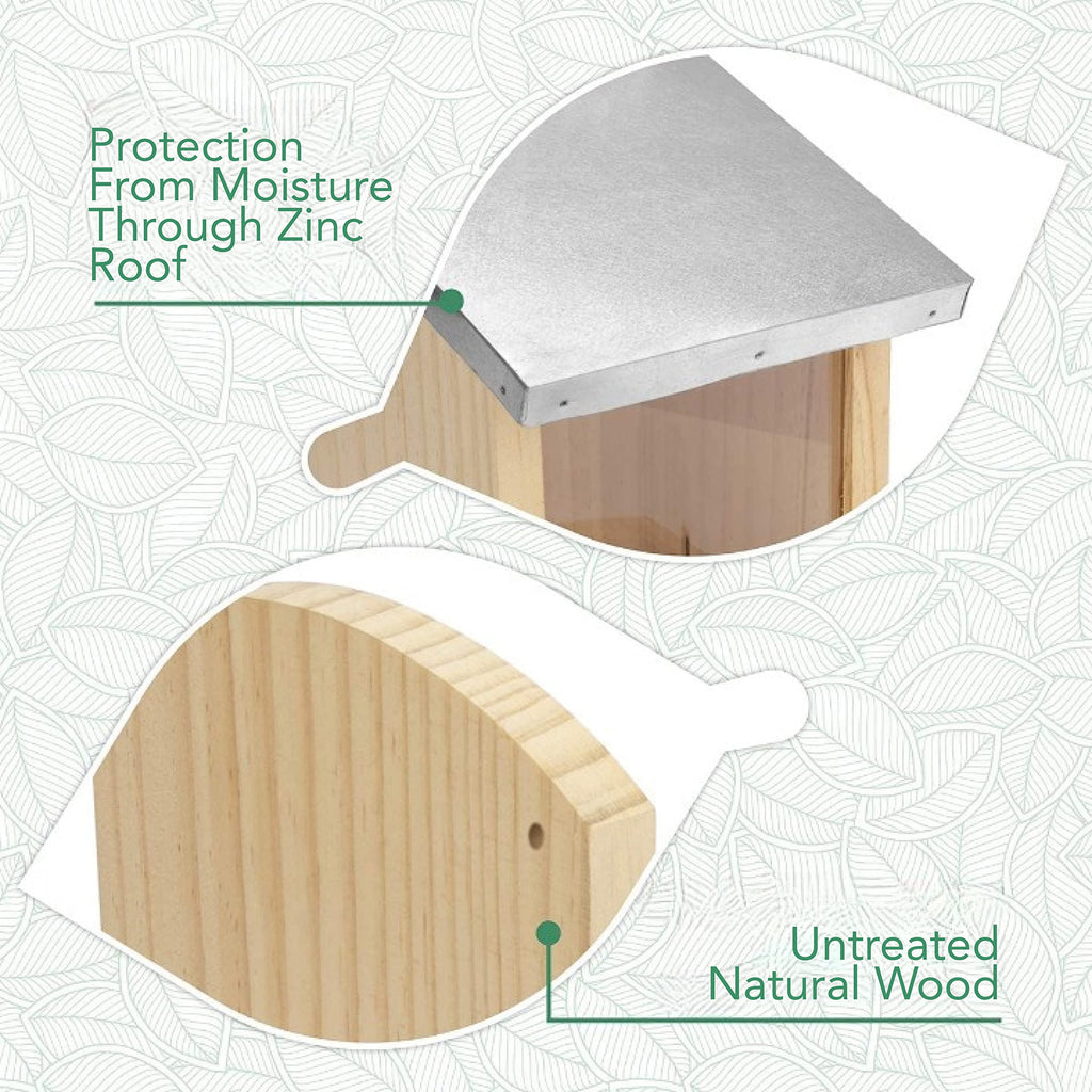 Squirrel Feeder Maxi – Extra Large Wooden Feeding Station