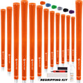 SAPLIZE Golf Grips – 13 Piece Rubber Club Grip Set with Regripping Kit