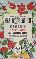 Heath & Heather Organic Morning Time Tea – Energy Botanical Blend (6x20)