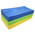 Polyte Edgeless Microfiber Cleaning Cloths – 36 Pack, Lint Free, 35x35 cm