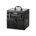 Bluesky Professional Nail Case | Metal Polish Organiser with 35 Slots