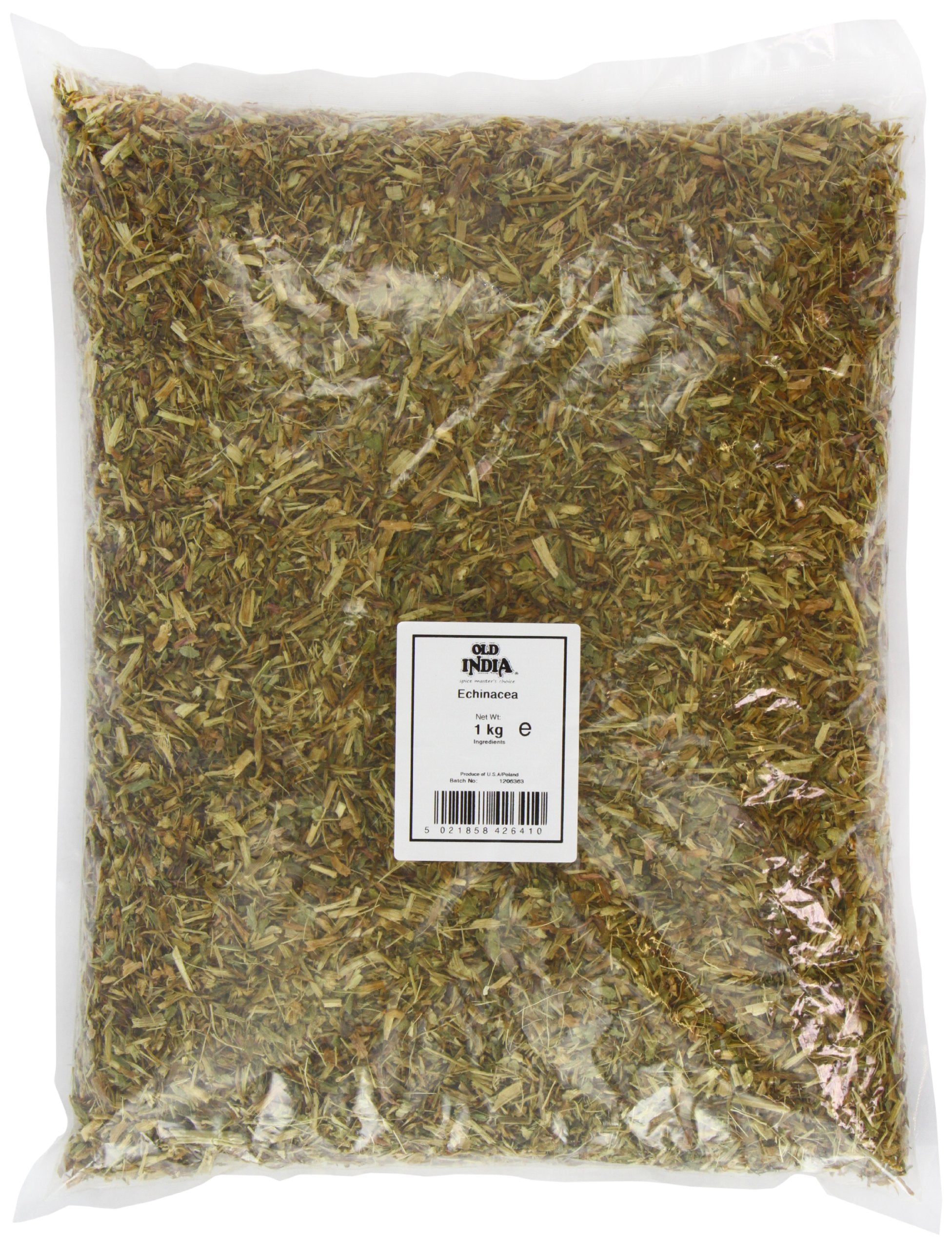 Old India Echinacea Bulk Herbal Supplement for Immune Support – 1kg