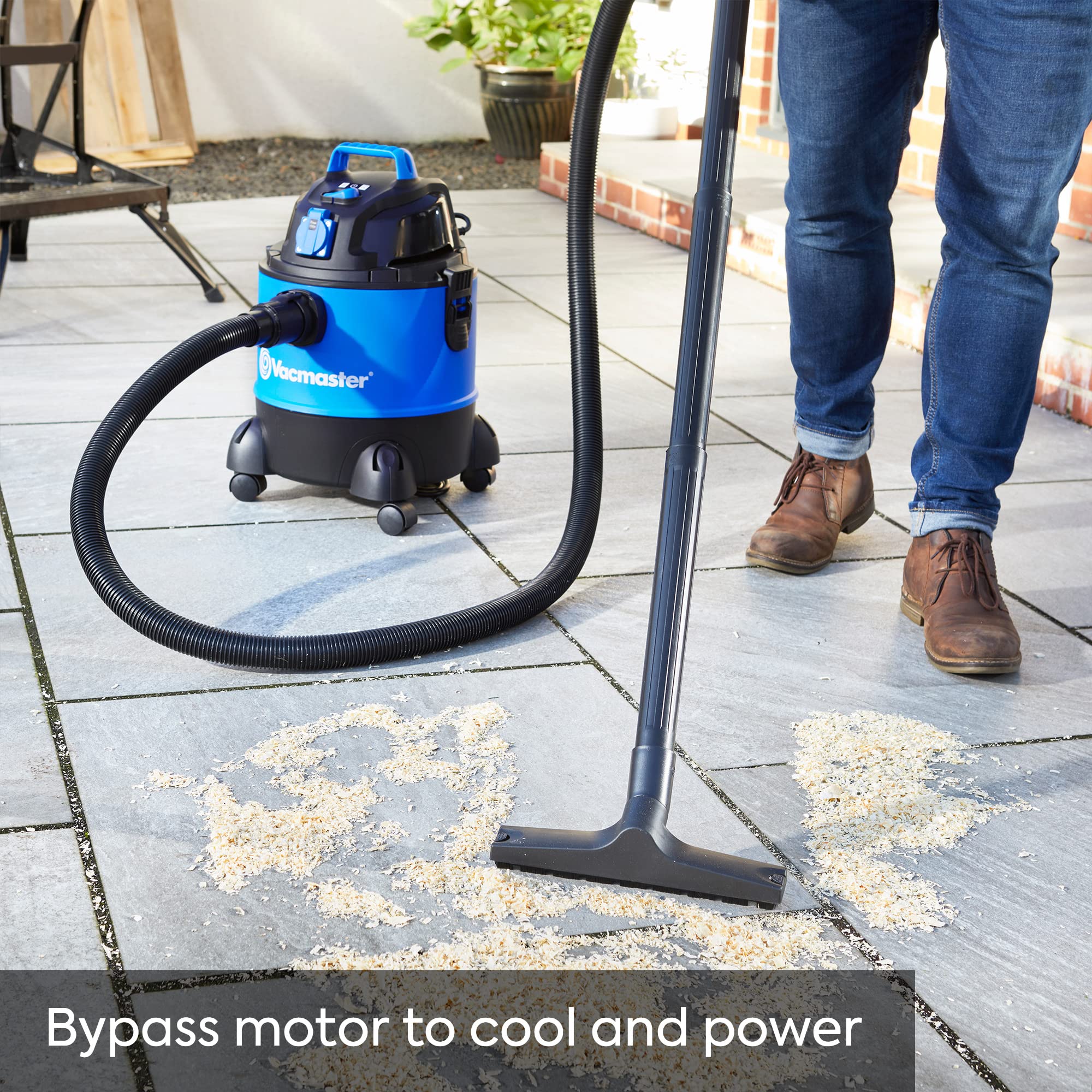 Vacmaster Multi 20 PTO Wet & Dry Vacuum Cleaner | 1250W 20L Tank