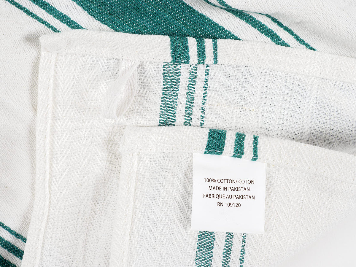 KAF Home Assorted Flat Kitchen Towels | Set of 10 Dish Towels, 100% Cotton - 18 x 28 inches | Ultra Absorbent Soft Kitchen Tea Towels - image 5