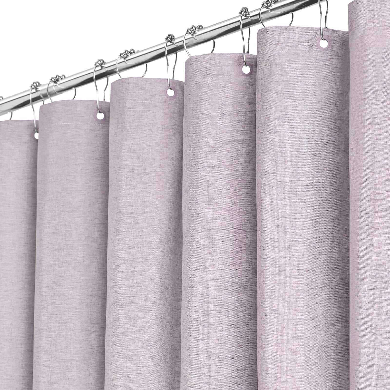 BTTN Heavy Duty Waterproof Shower Curtain – 182x200cm Mould Resistant