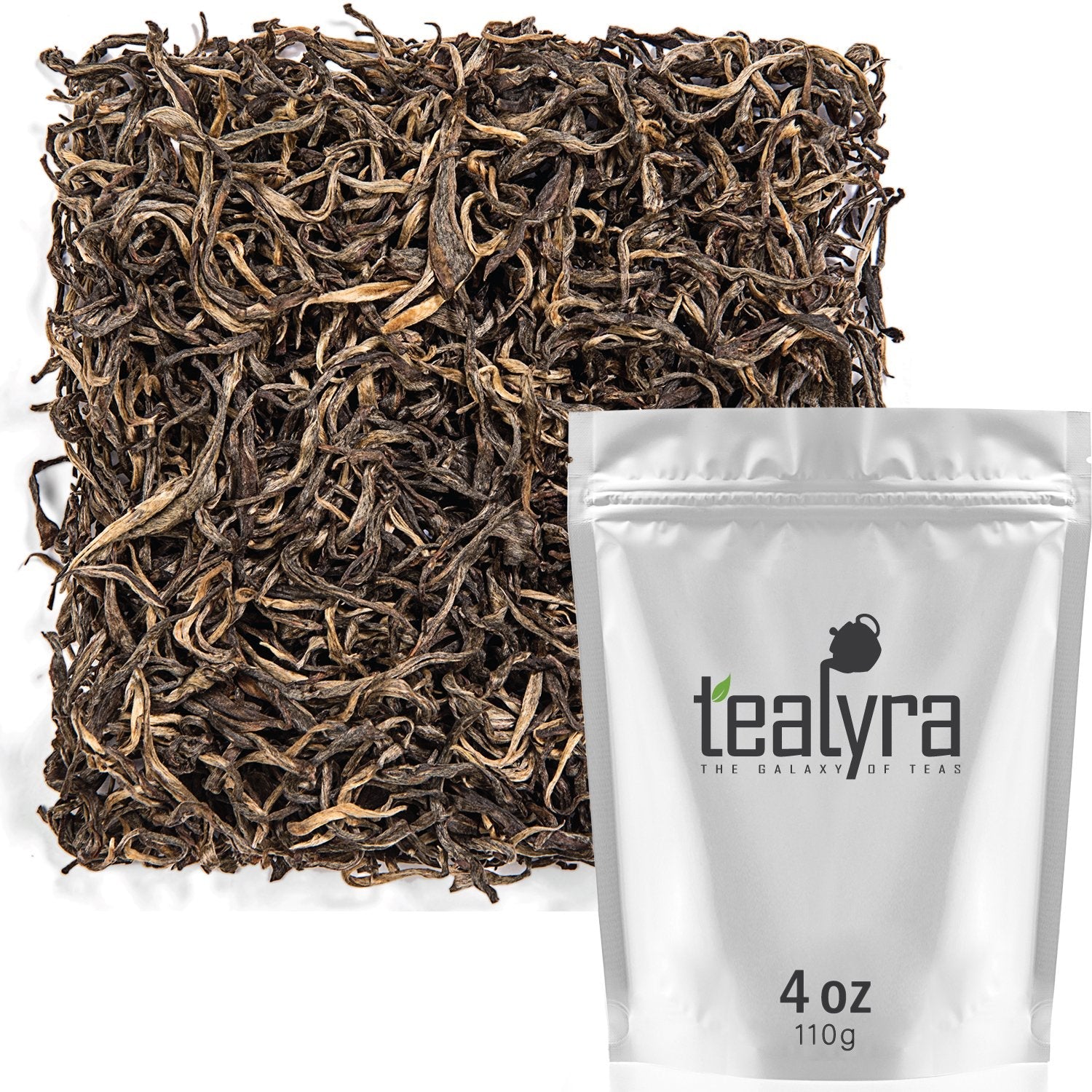 Tealyra Huang Cha Rare Chinese Yellow Loose Leaf Tea - Floral - 110g