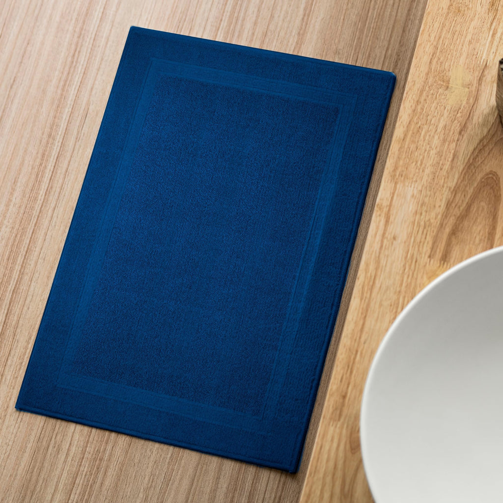 Infinitee Xclusives Cotton Bath Mat 86 x 55 cm - Bathroom Mat - 2-Pack